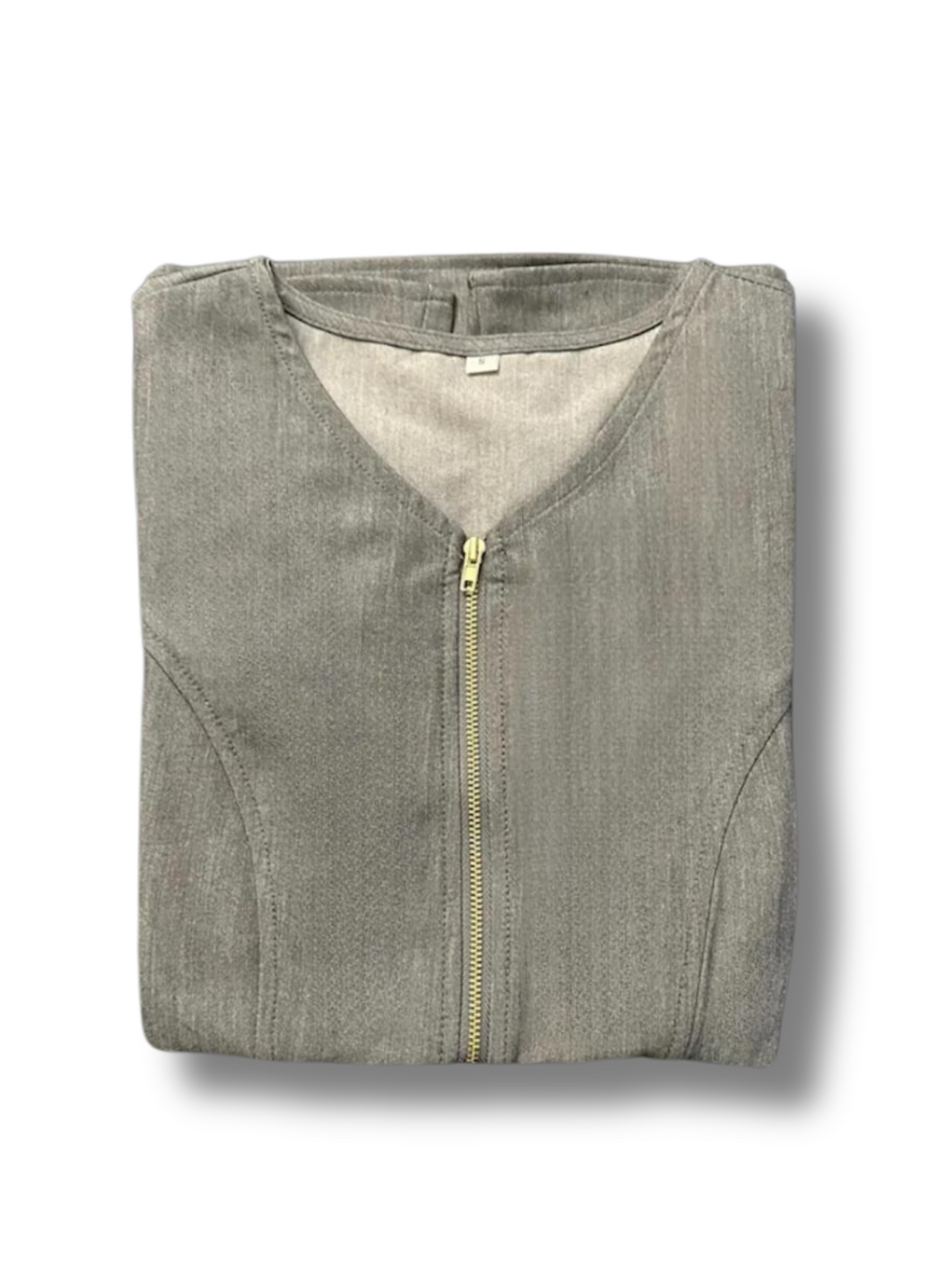 Grey petal Scrub Shirt