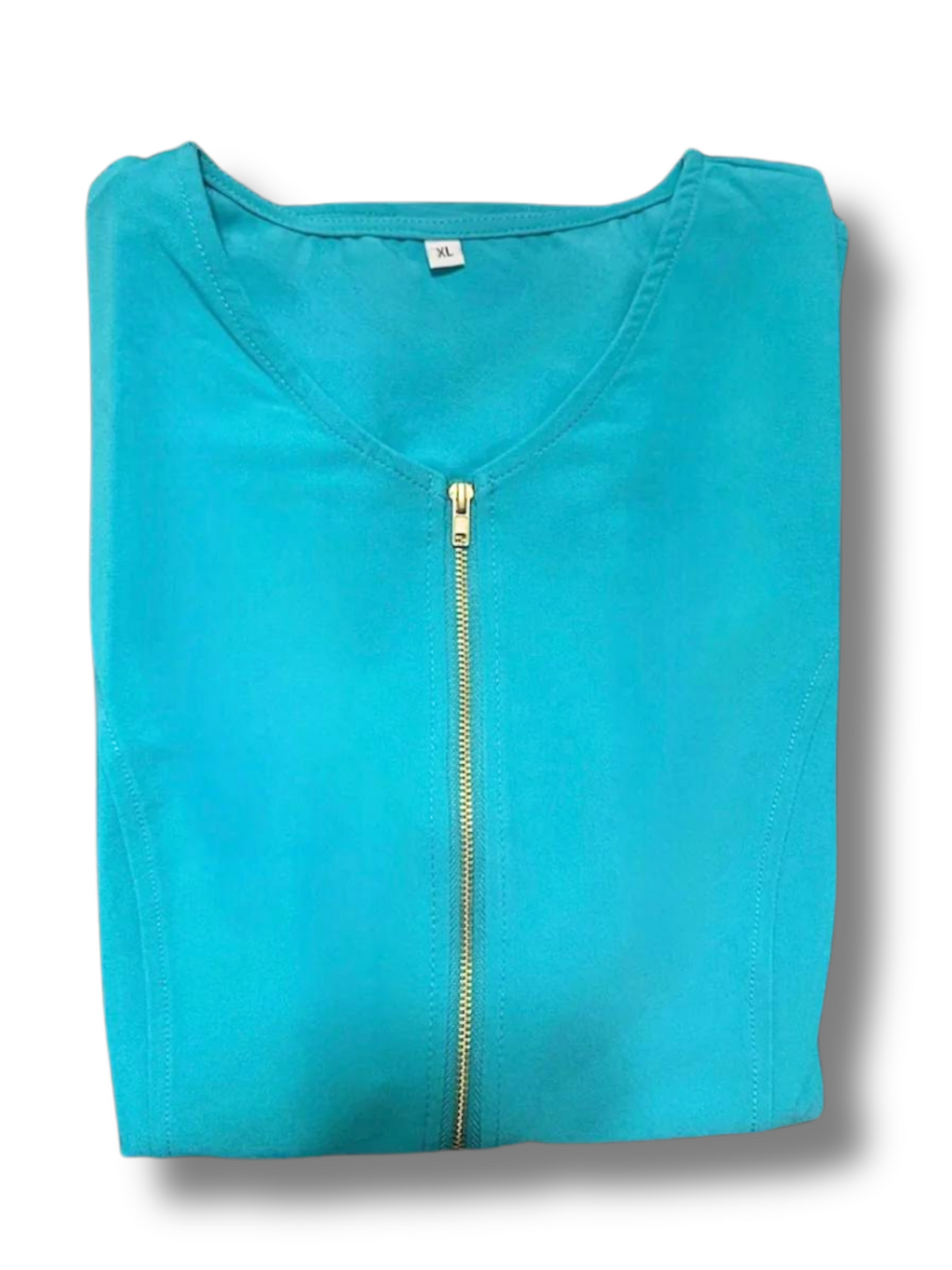 Teal Petal Top Shirt